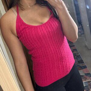 NWOT Gap Red Halter Top